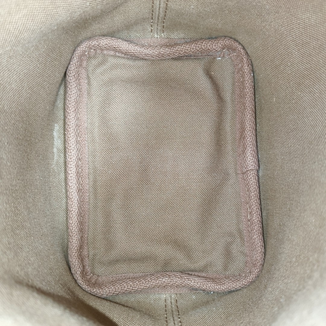 NÉONOÉ Nano Monogram Coated Canvas Brown