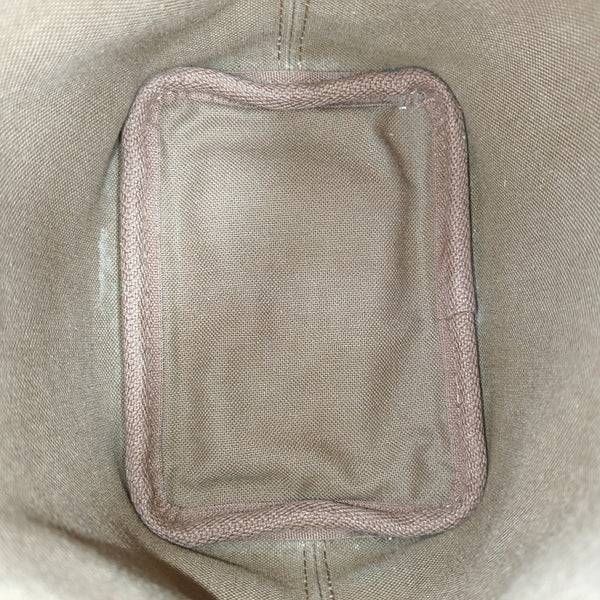 NÉONOÉ Nano Monogram Coated Canvas Brown