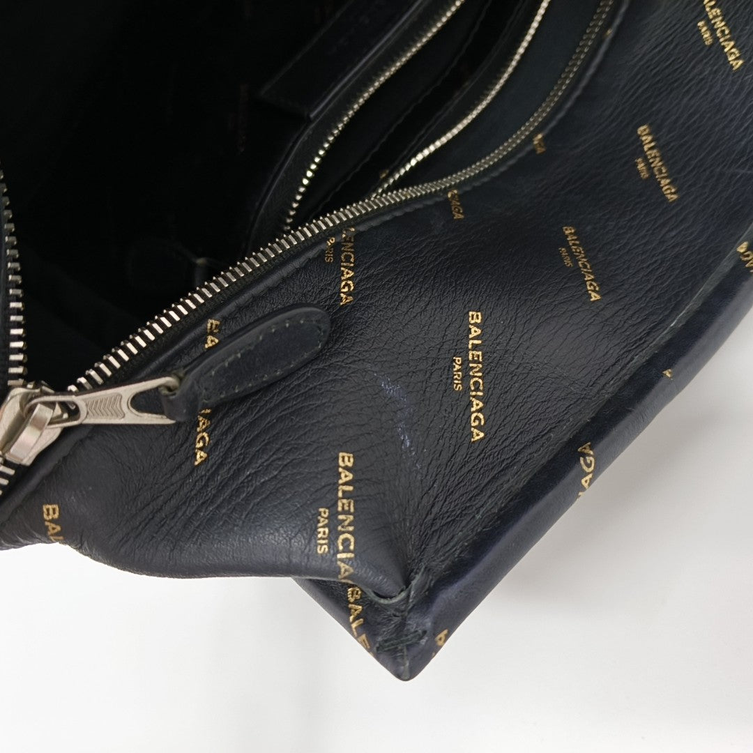 Bazar S Calfskin Black