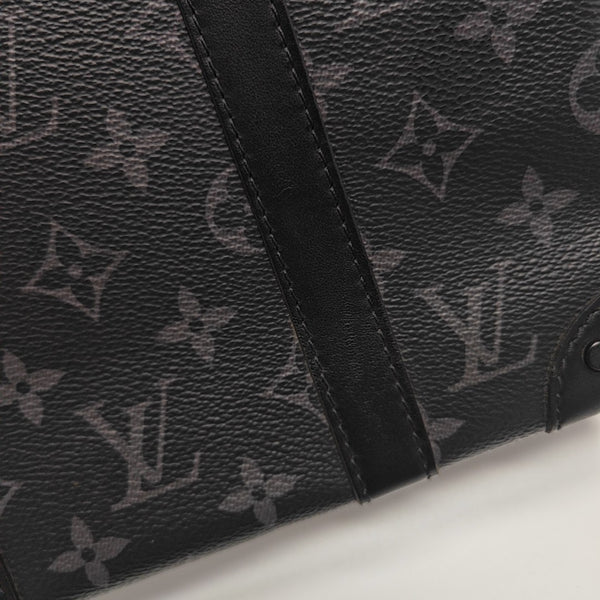 TRUNK PM Monogram Coated Canvas Black