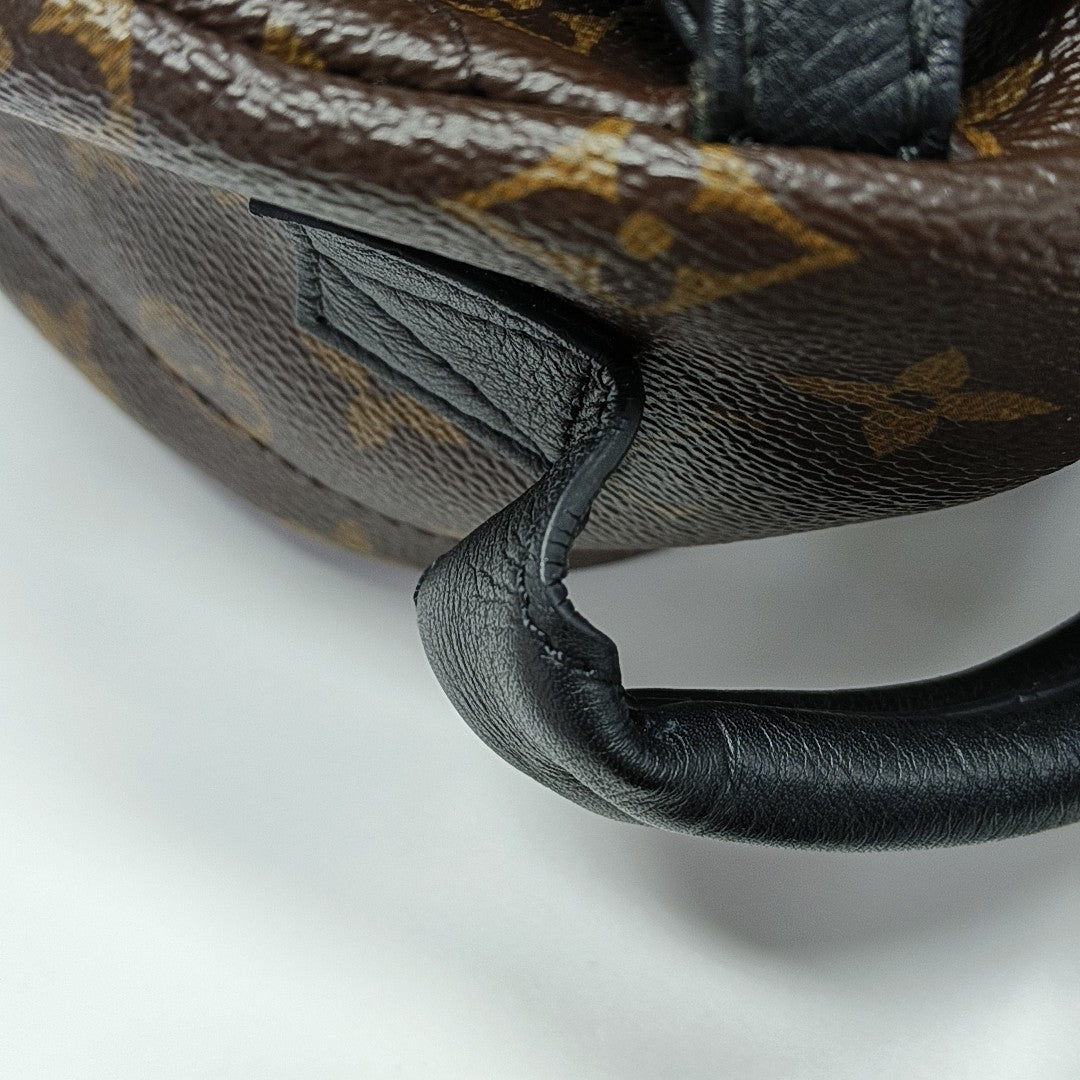 PALM SPRINGS PM Monogram Coated Canvas Brown