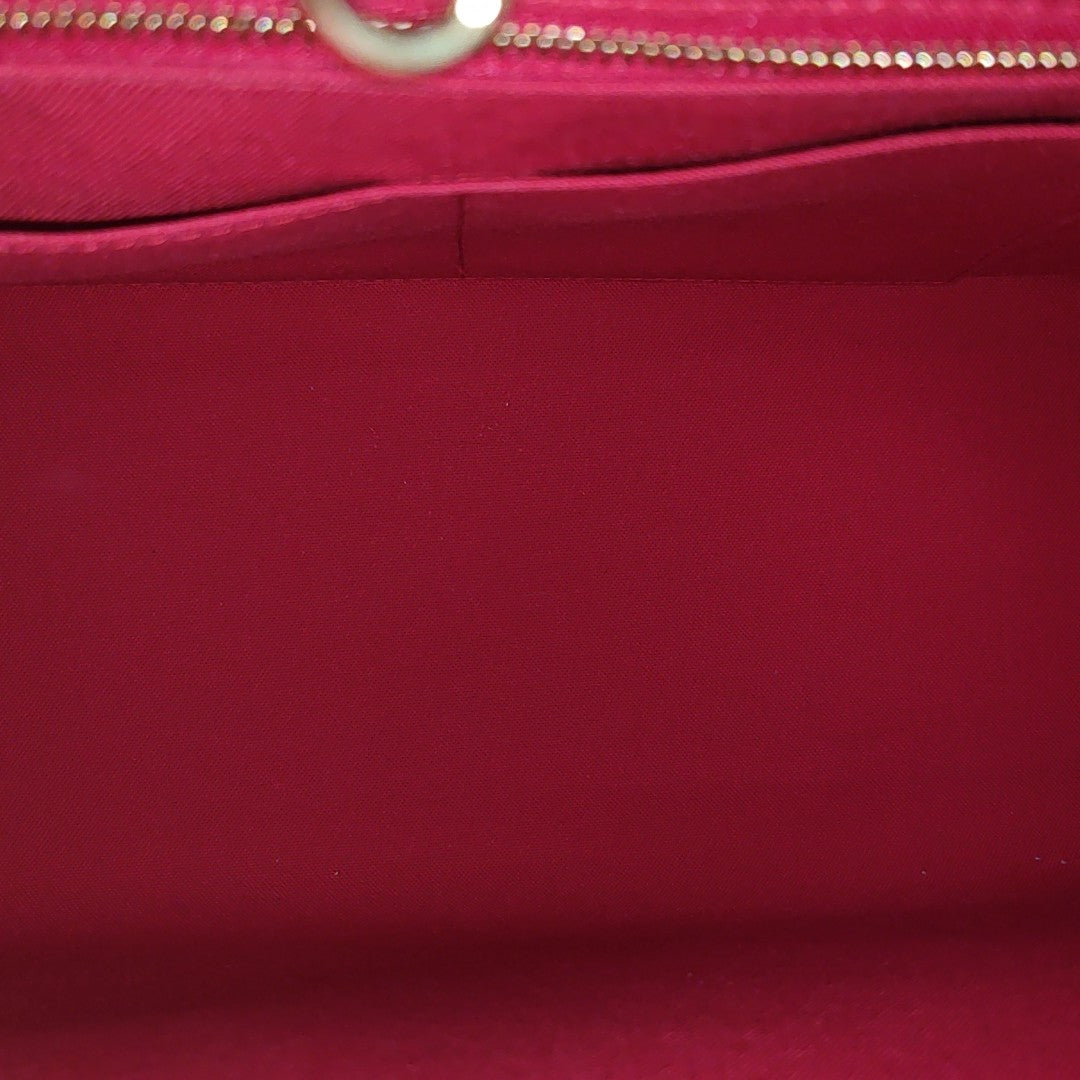 ONTHEGO MM Monogram Coated Canvas Brown