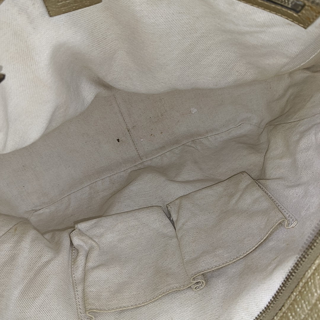 Bree Monogram Canvas Beige