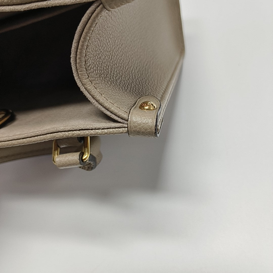 ONTHEGO BB Monogram Calfskin Gray