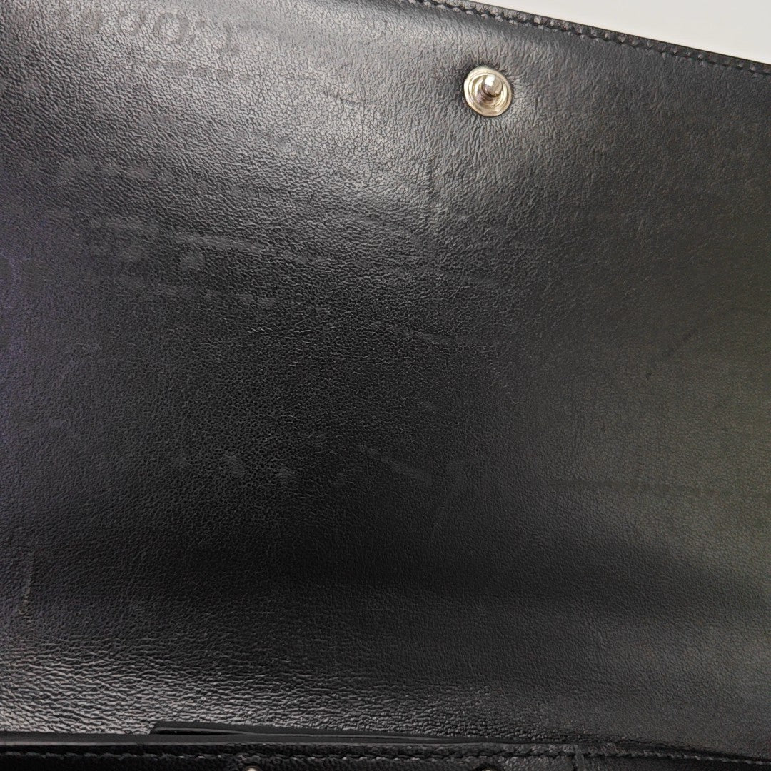 Calfskin Shoulder Bag Black