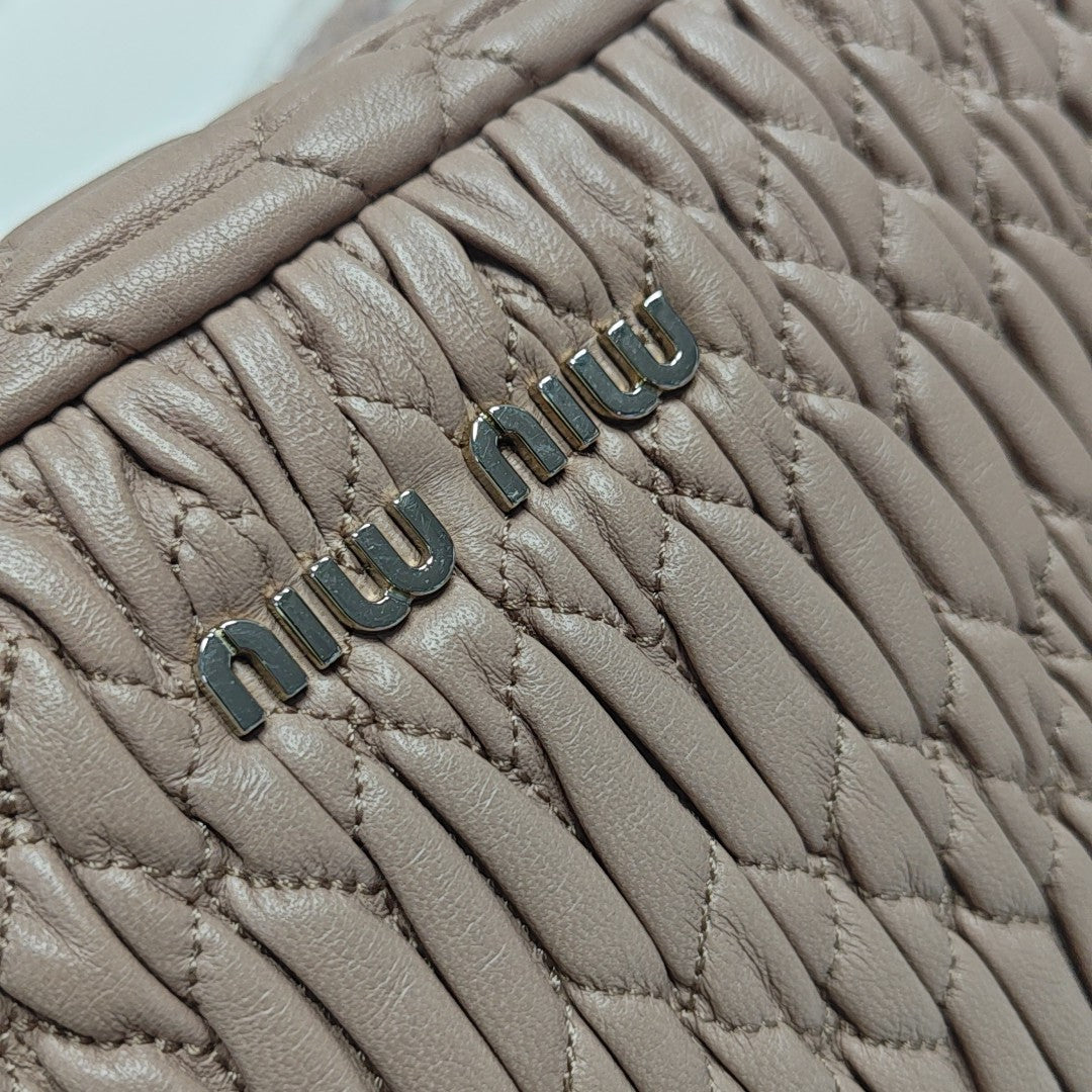 Crystal Quilted Lambskin Pink