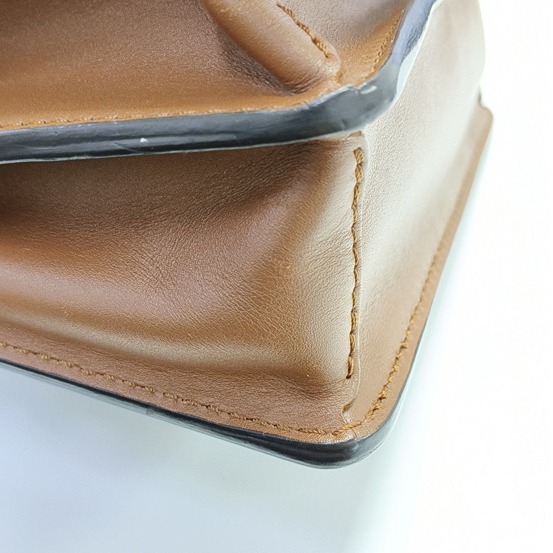 DAUPHINE Mini Monogram Coated Canvas Brown