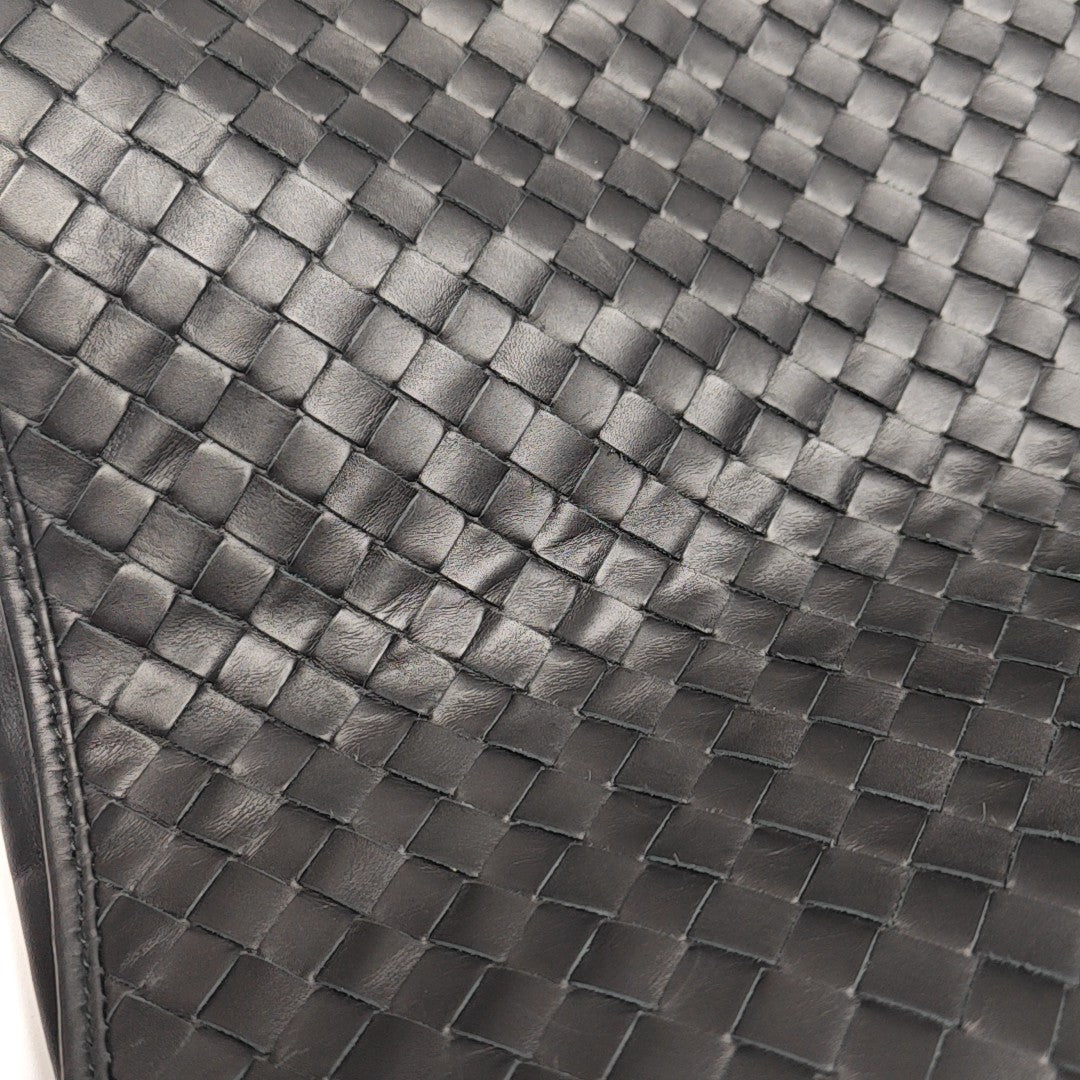Calfskin Shoulder Bag Black
