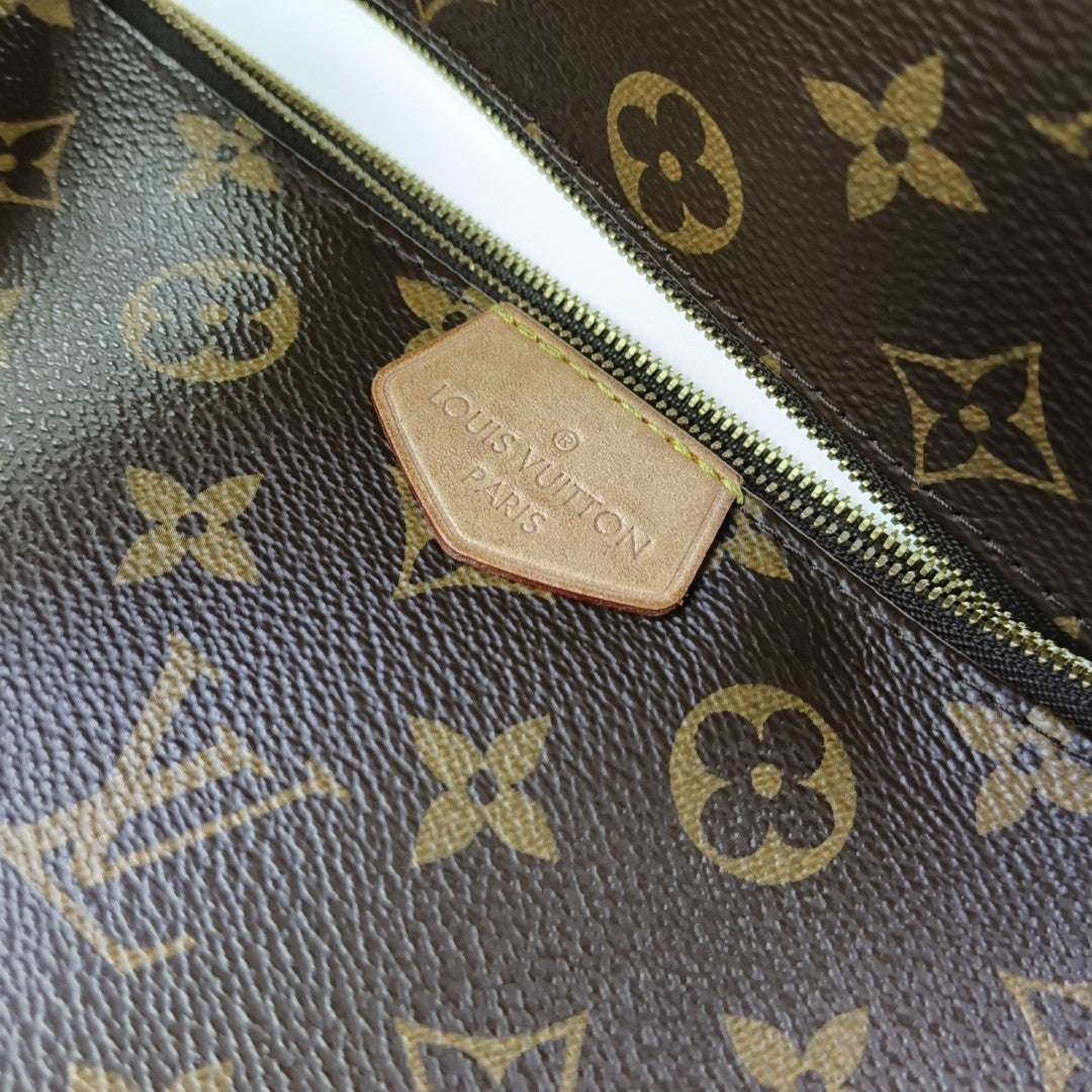 MULTI Monogram Coated Canvas Brown