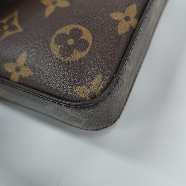 FÉLICIE Monogram Coated Canvas Brown