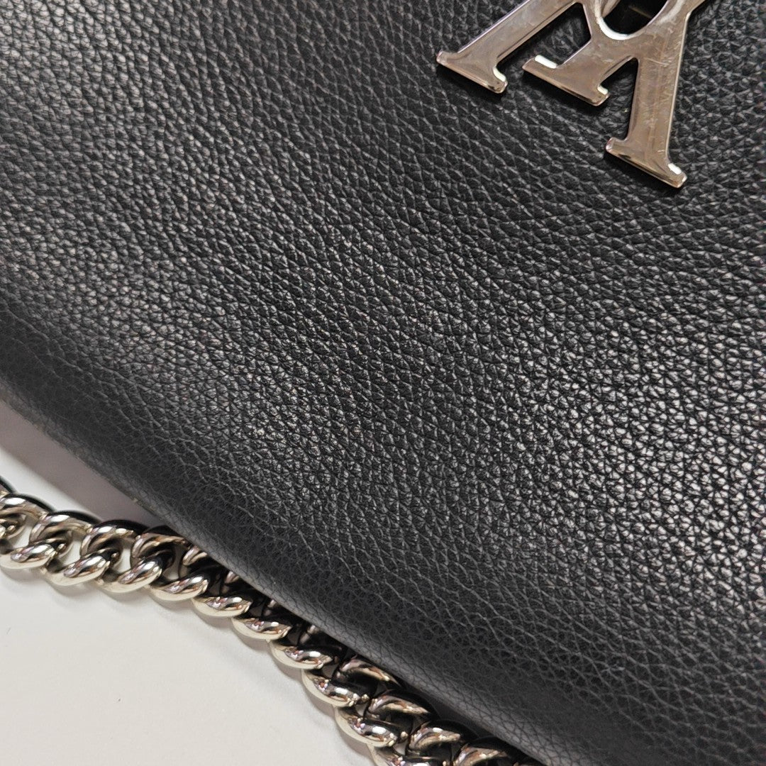 LOCKME BB Calfskin Black