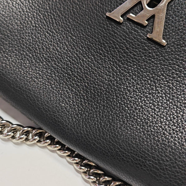 LOCKME BB Calfskin Black