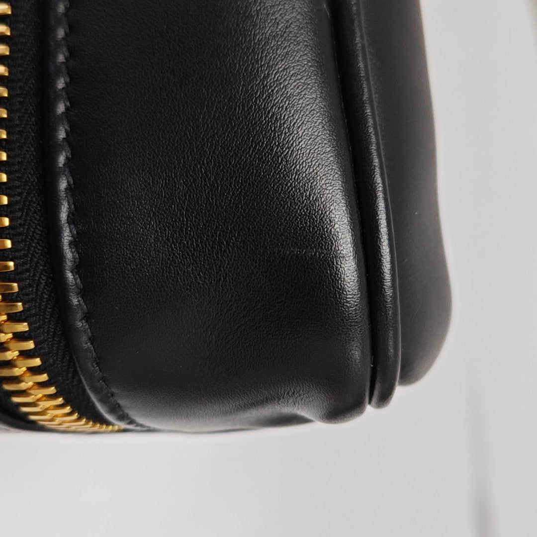 Beau Large Calfskin Black