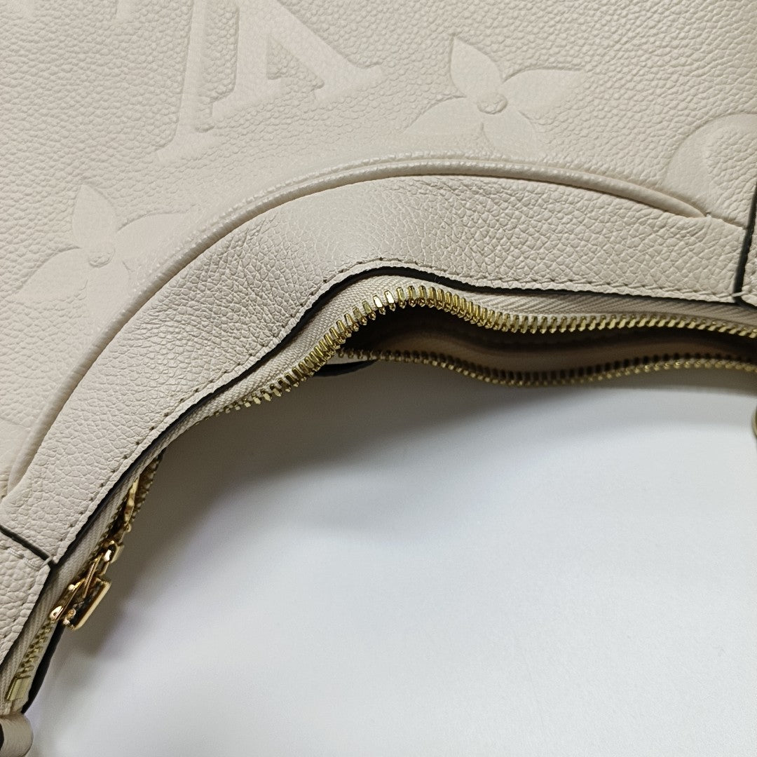 BAGATELLE Monogram Calfskin White