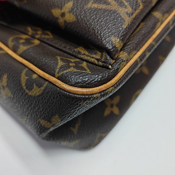 VIVA CITE PM Monogram Coated Canvas Brown