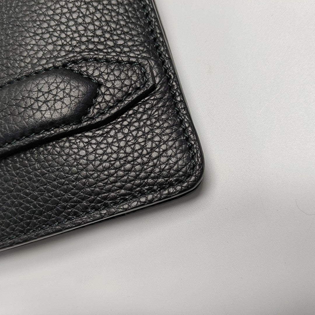 Calfskin Clutch Black