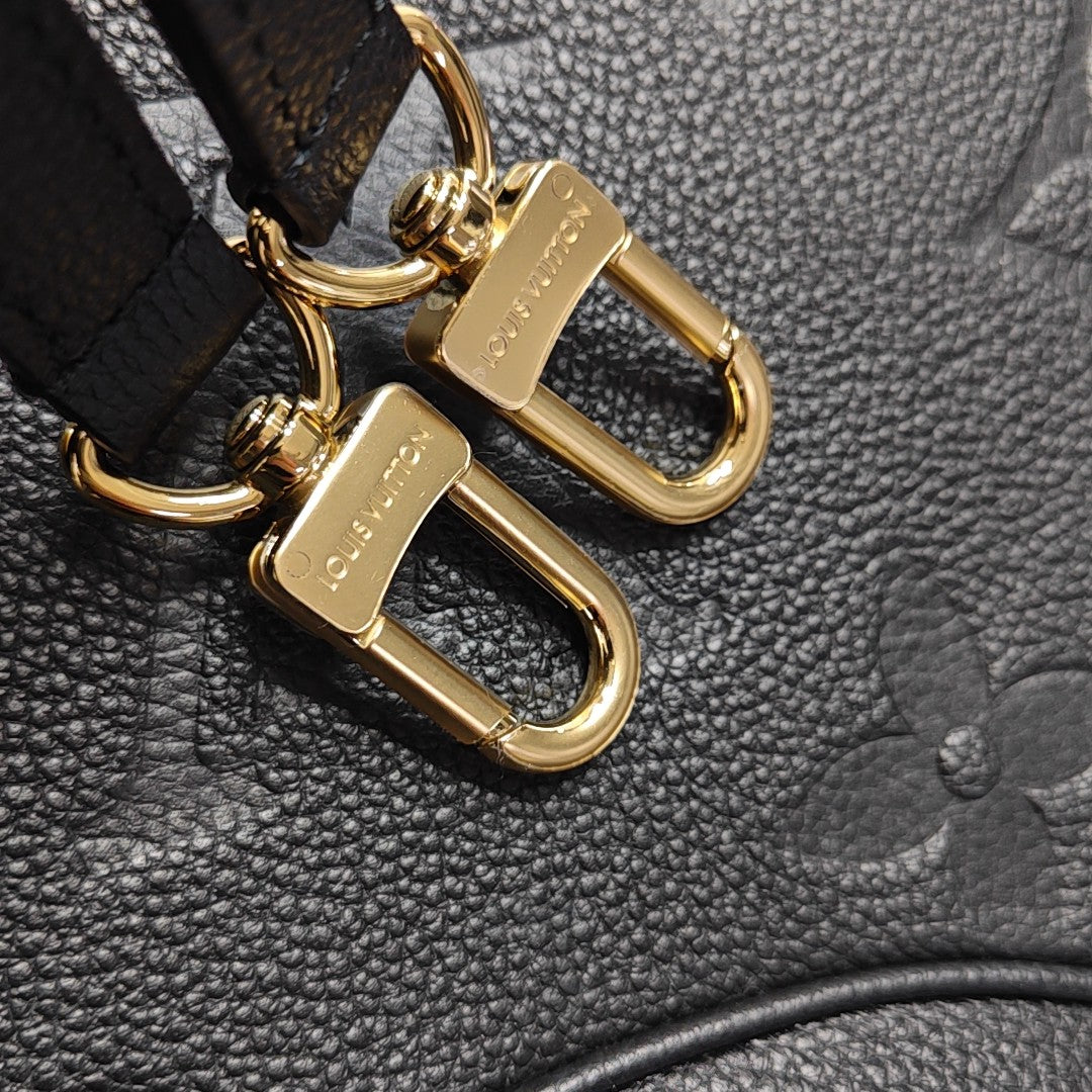 BAGATELLE Monogram Calfskin Black