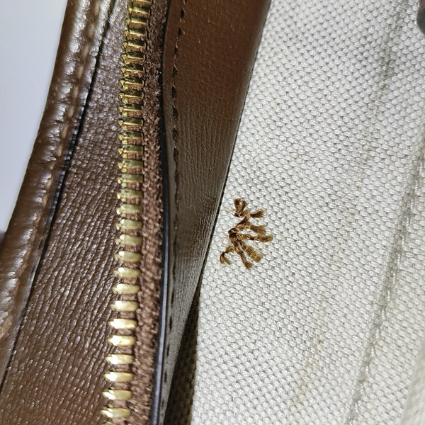 Retro Monogram Coated Canvas Brown