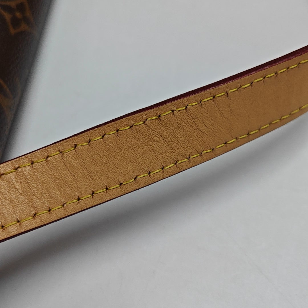 DIANE Monogram Coated Canvas Brown