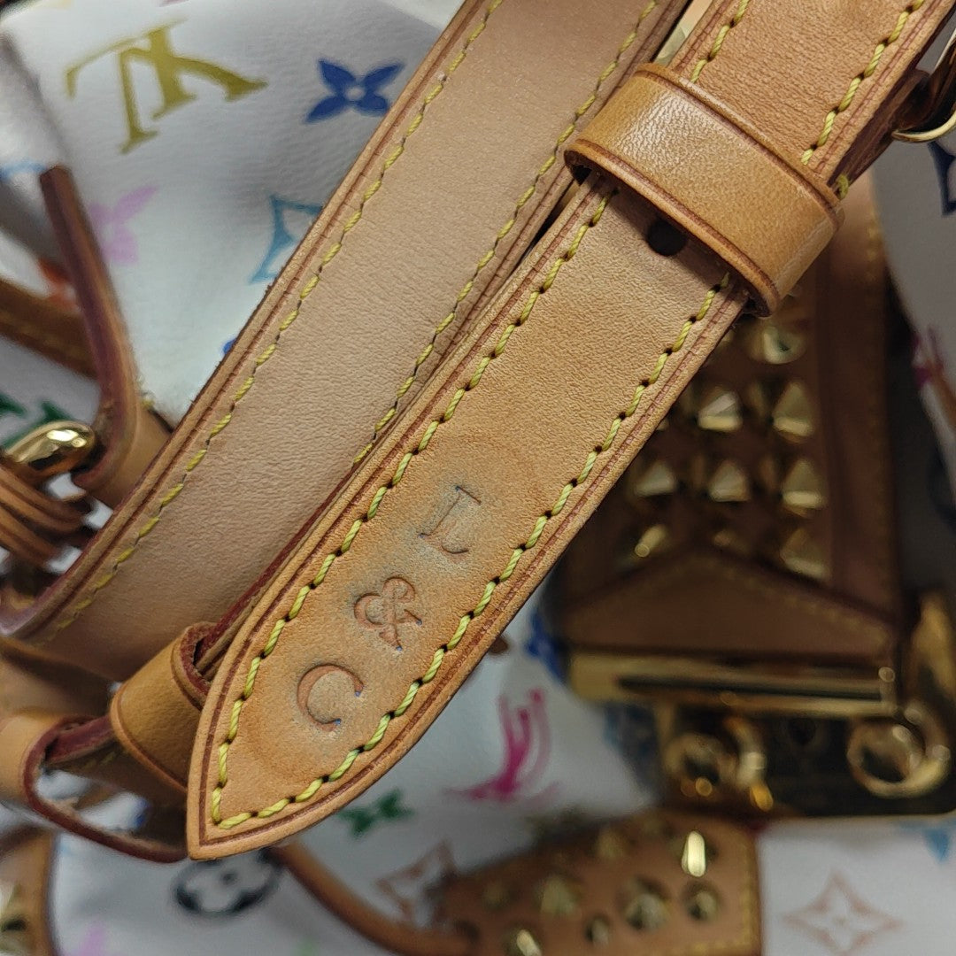 LV × TM CHRISSIE Monogram Coated Canvas White