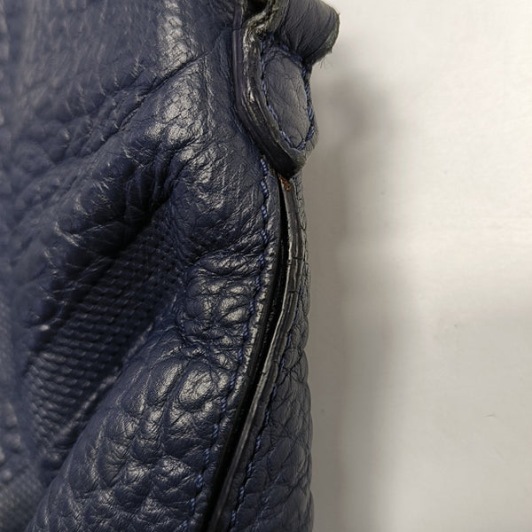 Langley Calfskin Blue