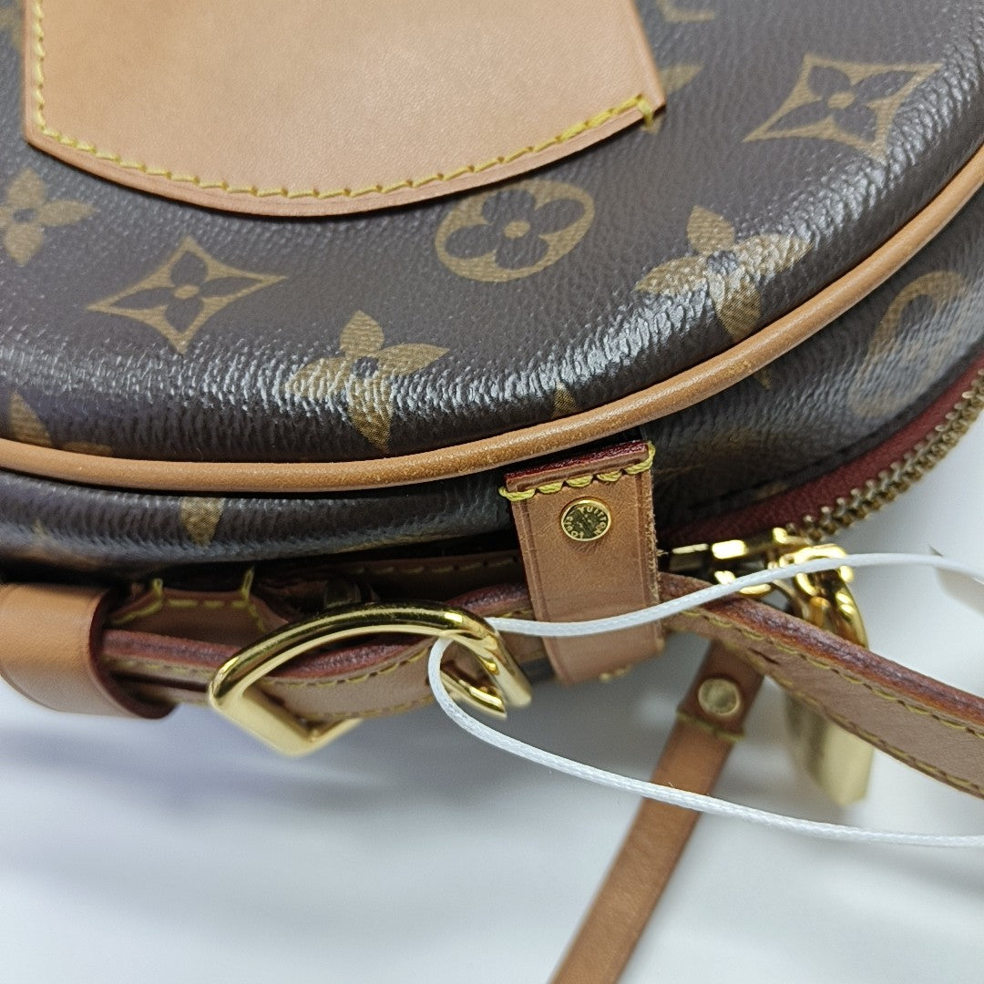 BOITE CHAPEAU MM Monogram Coated Canvas Brown