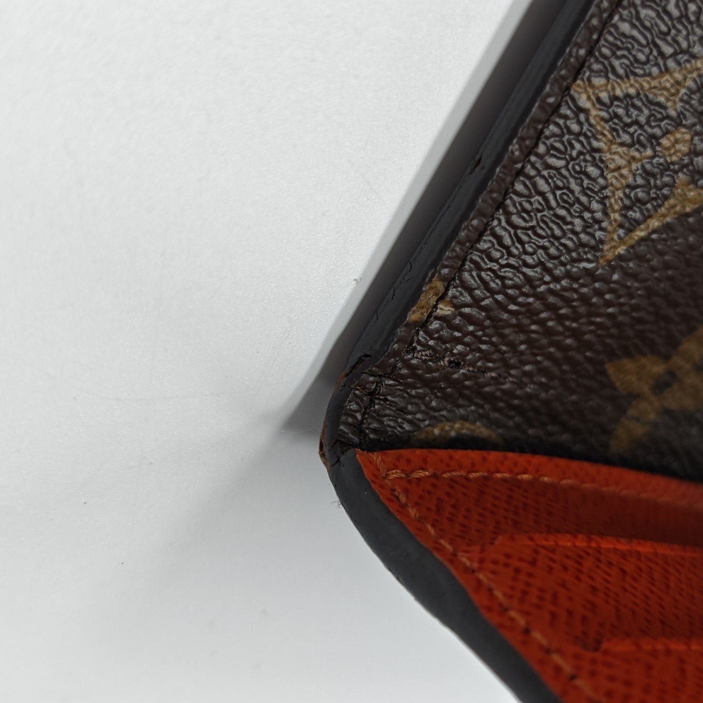 JOSÉPHINE Monogram Coated Canvas Brown Wallet