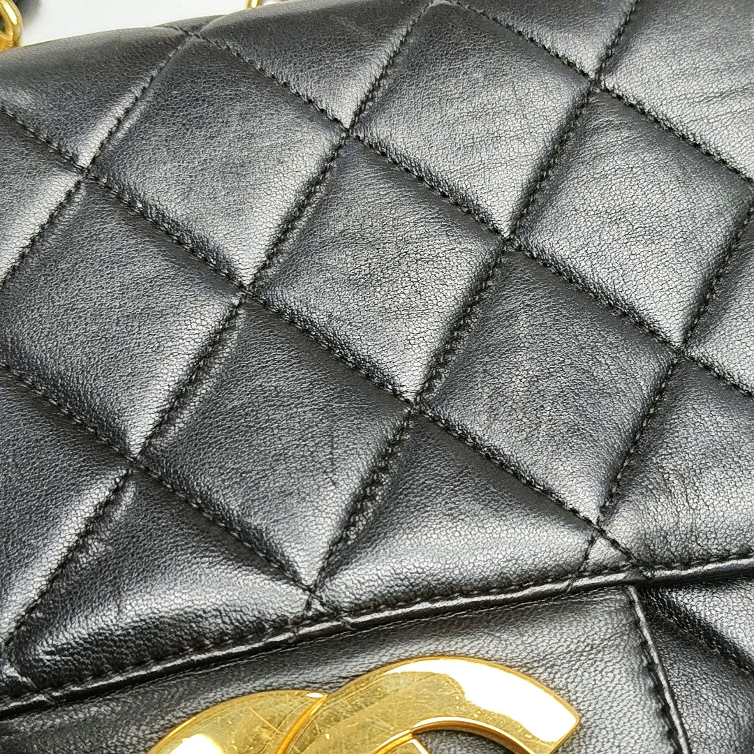 Quilted Lambskin Black