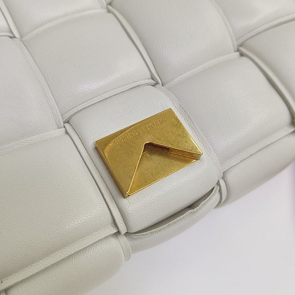 Cassette Medium Lambskin White