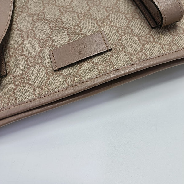 GG Imprime Monogram Coated Canvas Pink