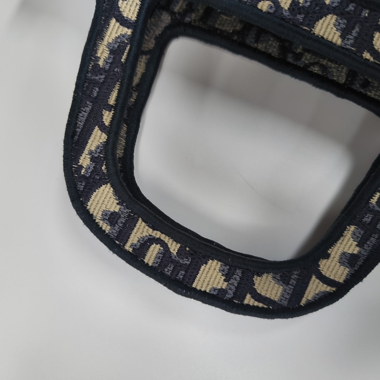 Book Tote Mini Oblique Canvas Blue