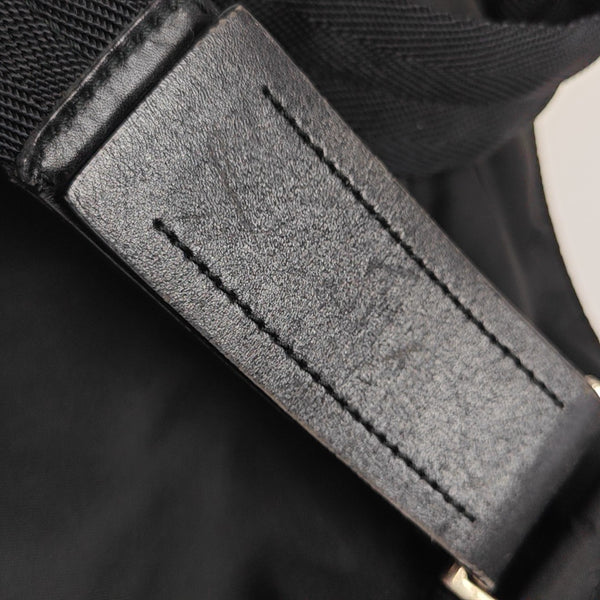 Nylon Shoulder Bag Black