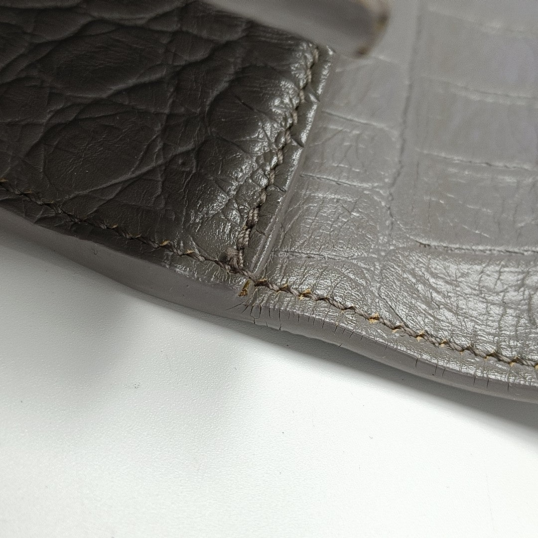 KATE Medium Calfskin Gray