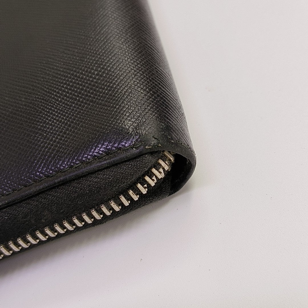 Calfskin Wallet Black