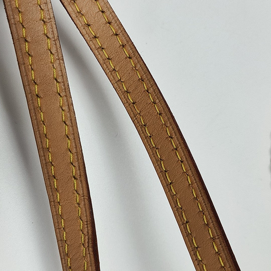 EVA Monogram Coated Canvas Brown