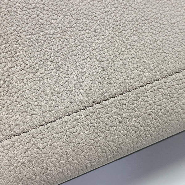 Calfskin Shoulder Bag Beige