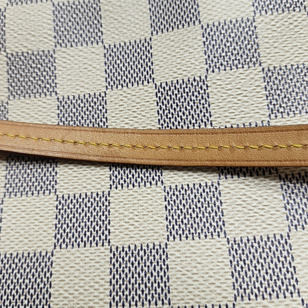 ACCESSOIRES GM Damier Azur Coated Canvas White