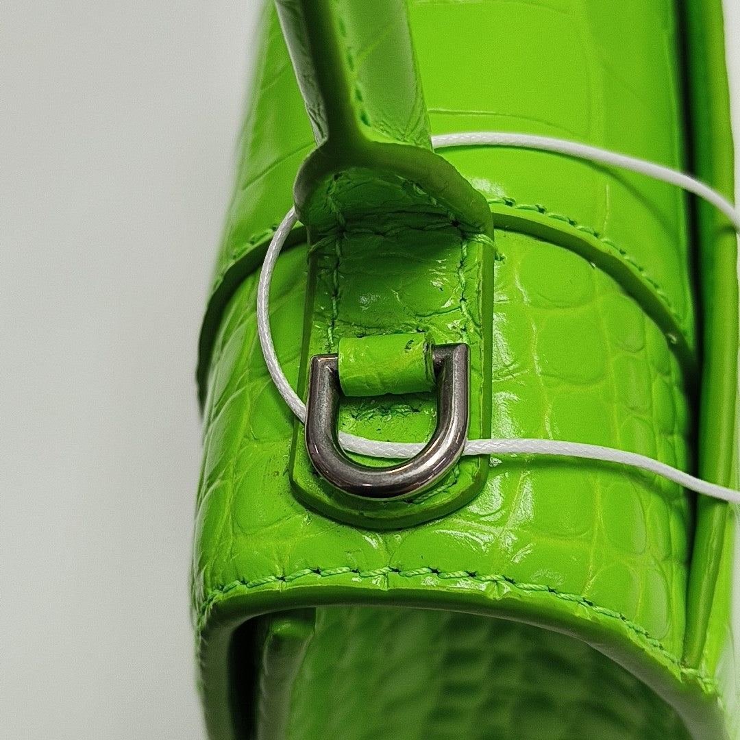 Hourglass XS Calfskin Green