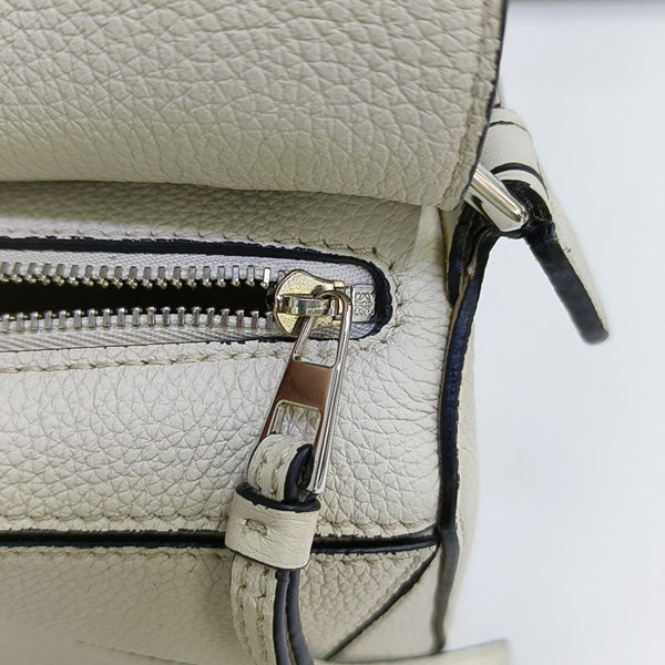 Puzzle Mini Calfskin Beige