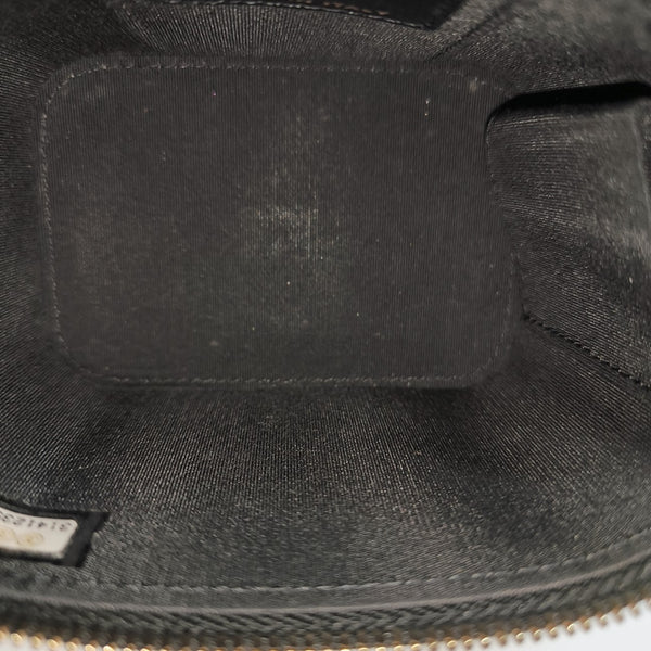 VANITY CASE Mini Quilted Lambskin Black