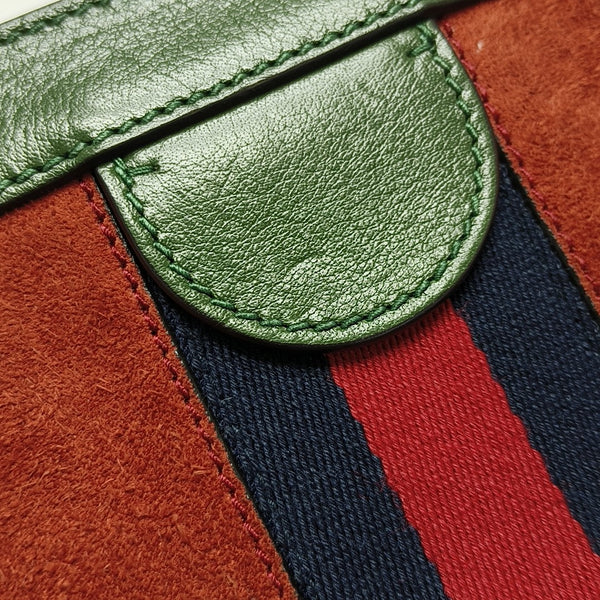 Ophidia Small Suede Red