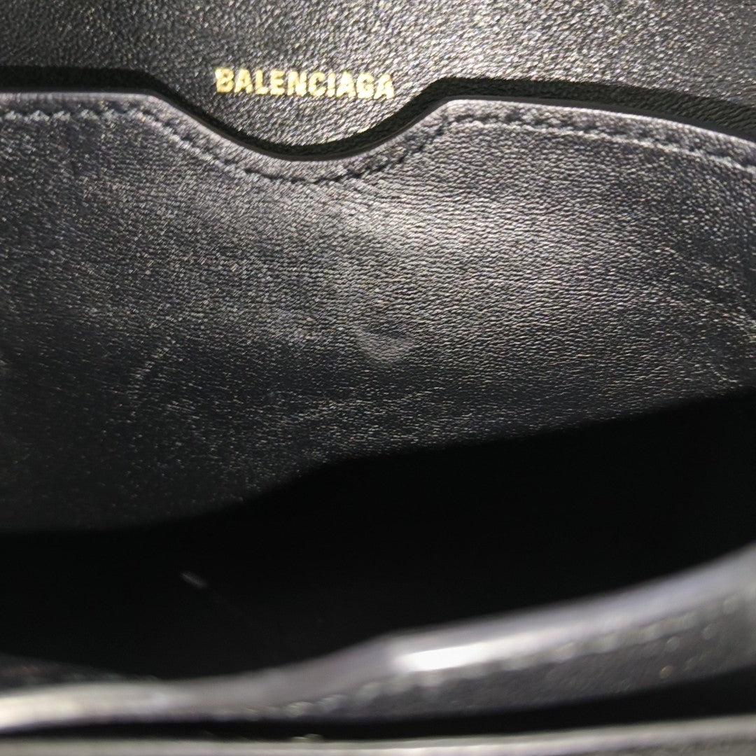 B. Small Calfskin Black