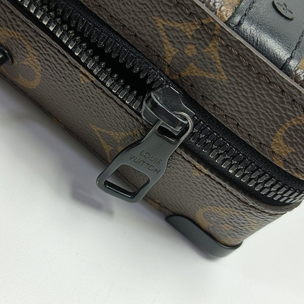 SOFT TRUNK Monogram Coated Canvas Brown