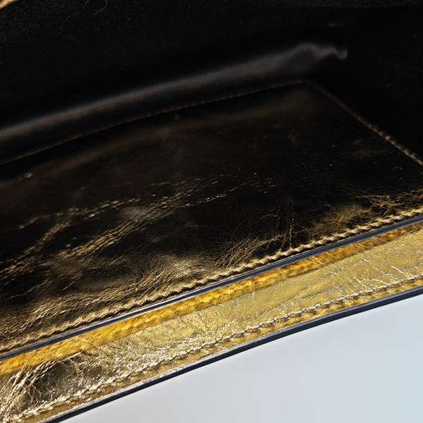 Miu Confidential Calfskin Gold