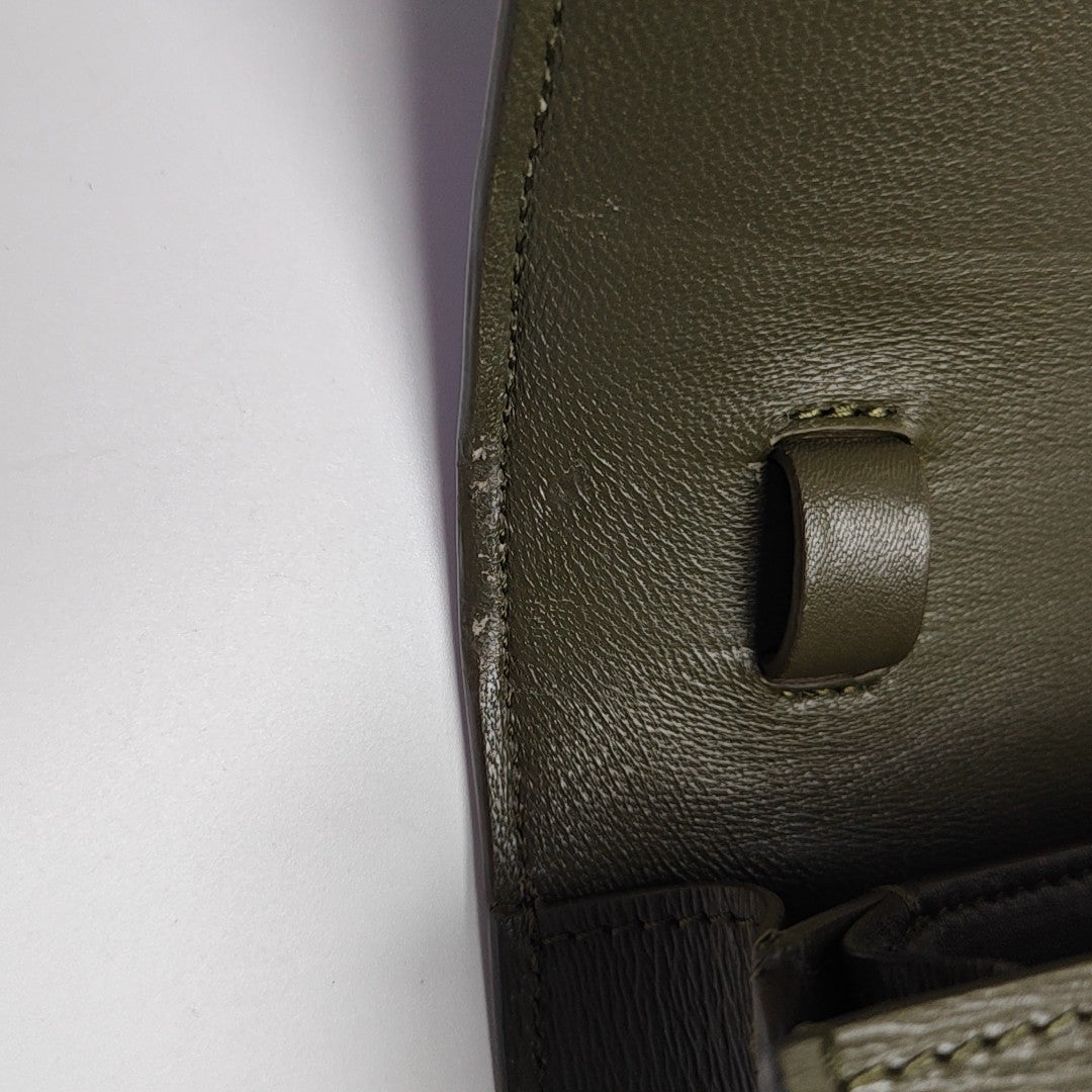 CLASSIC BOX Small Calfskin Green