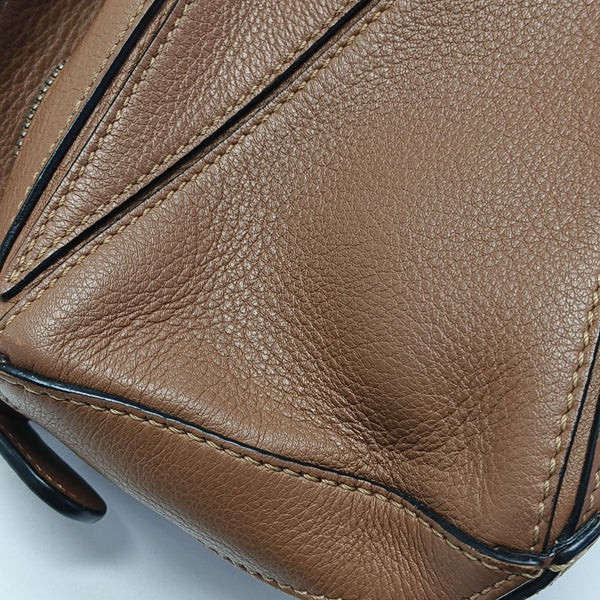 Puzzle Mini Calfskin Brown