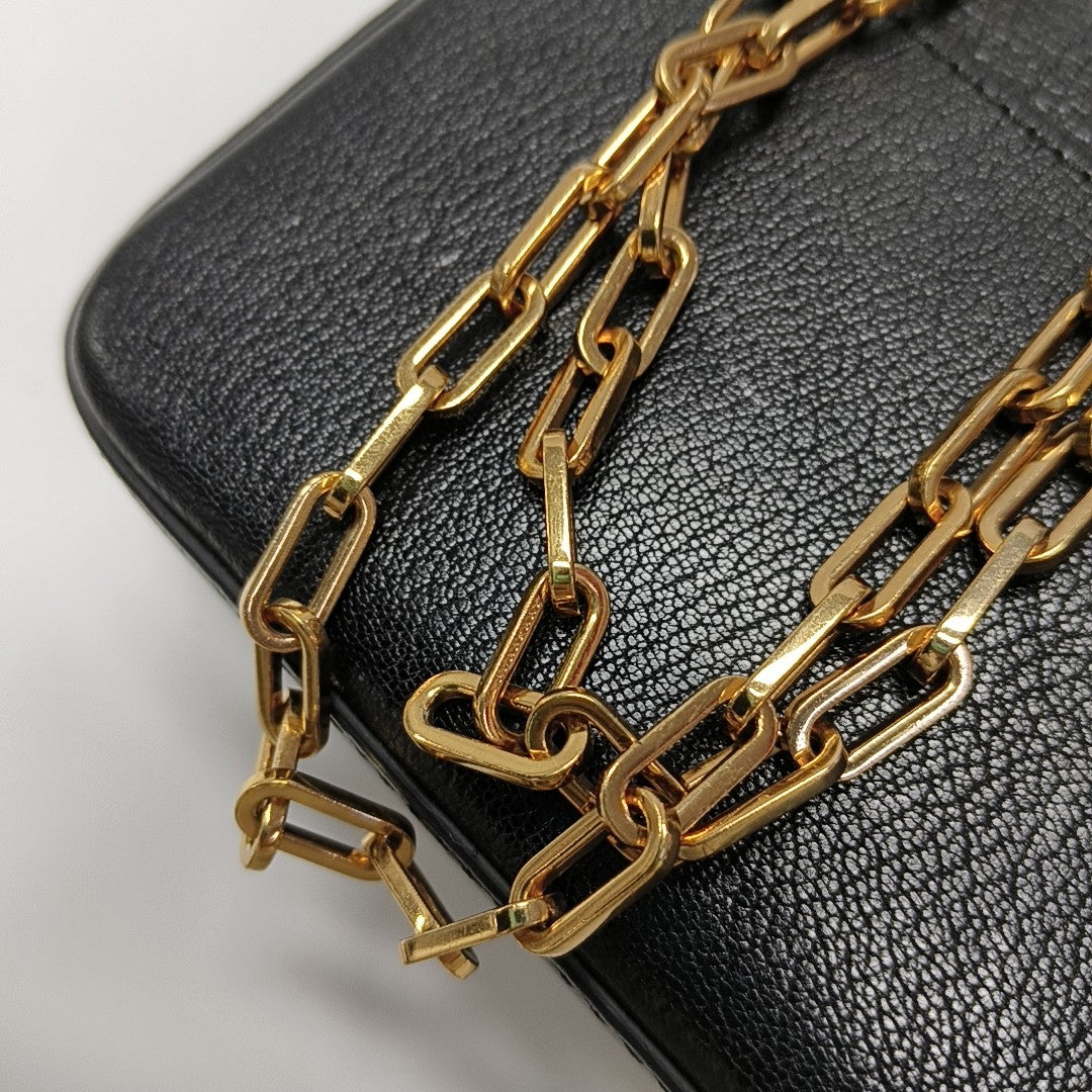D-Ring Calfskin Black
