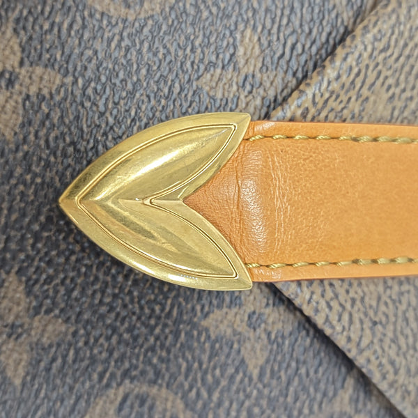 ENVELOPE Monogram Coated Canvas Brown