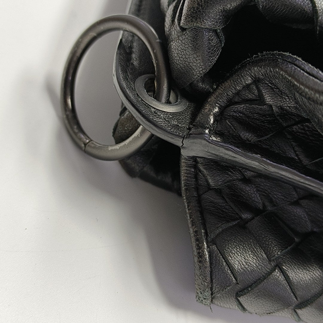Calfskin Shoulder Bag Black