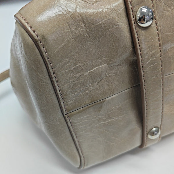 Calfskin Shoulder Bag Beige